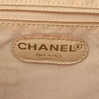 Chanel Backpack CC Logo Light Beige Caviar Leather — view 4