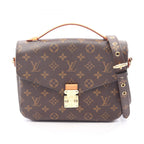 Louis Vuitton Handbag Pochette Metis MM Monogram 2-Way Canvas Leather