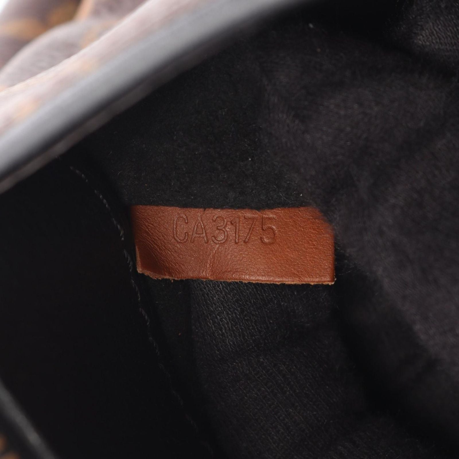 Louis Vuitton Handbag Pallas Monogram Noir 2-Way Canvas Leather — view 7