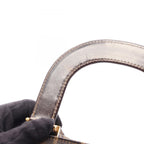 Fendi Handbag Zucca Brown Canvas Leather — view 8