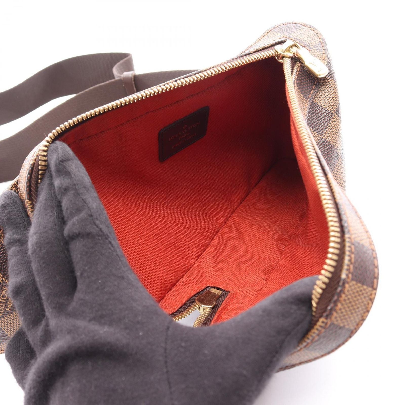 Louis Vuitton Waist Bag Damier Geronimos Ebene Canvas — view 3