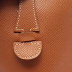 Hermes Shoulder Bag Evelyne 1 PM Gold Leather — view 6