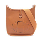 Hermes Shoulder Bag Evelyne 1 PM Gold Leather