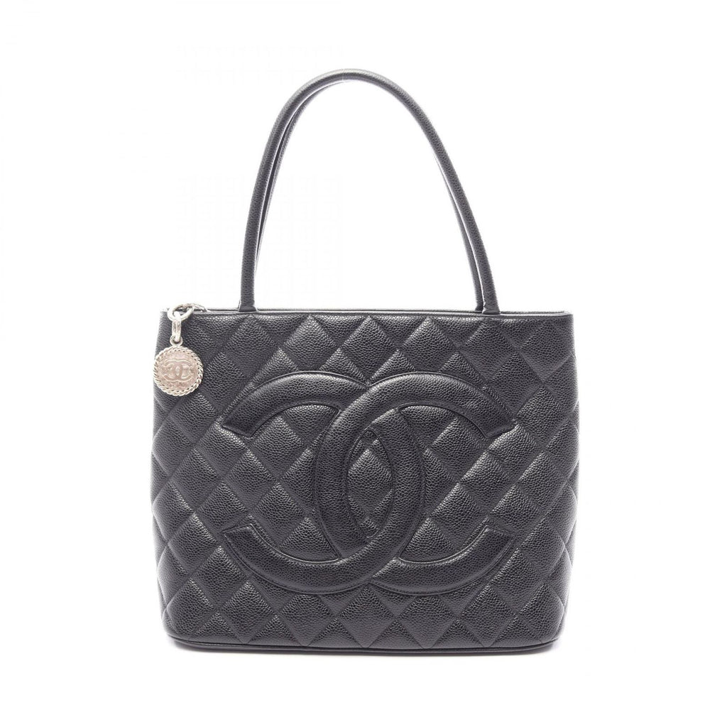 Chanel Tote Reissue Black Caviar Leather
