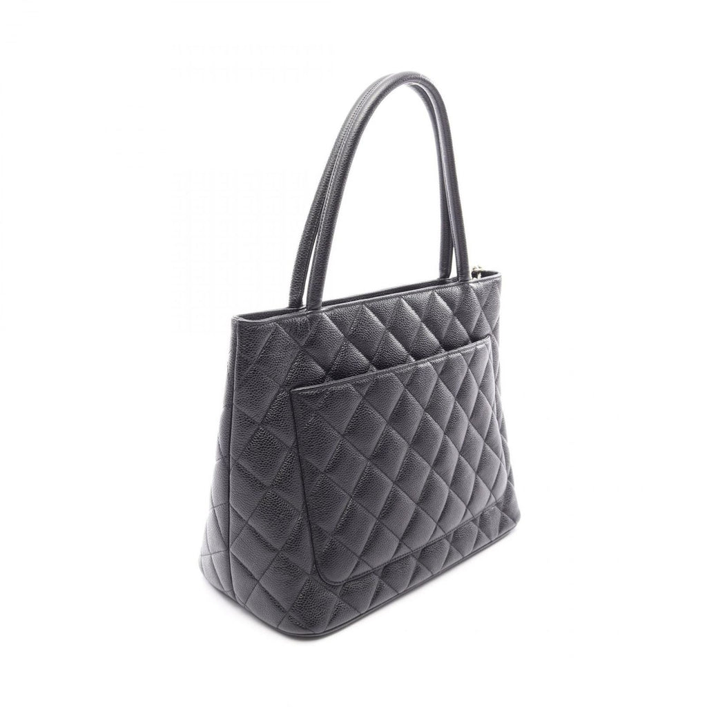 Chanel Tote Reissue Black Caviar Leather — view 2