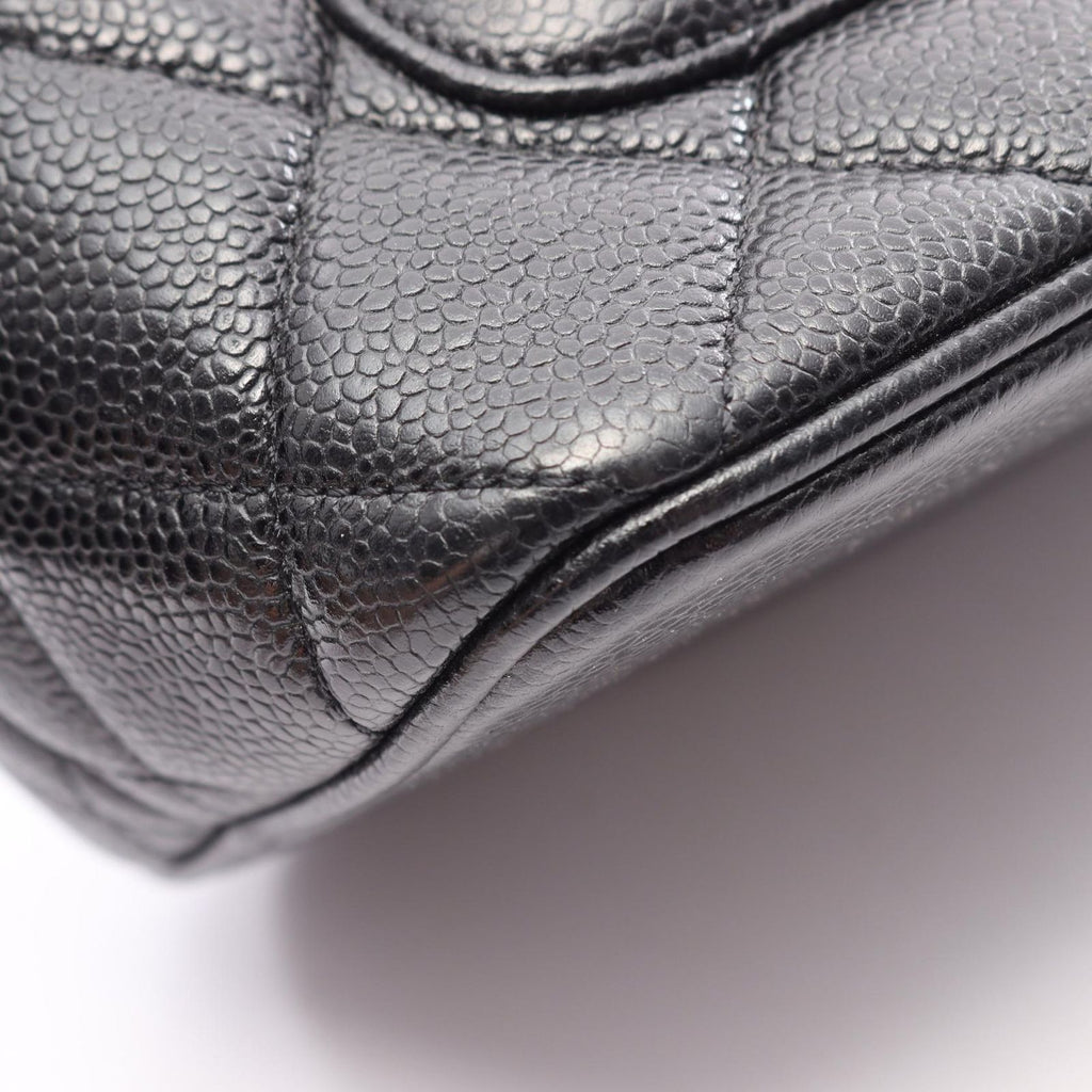 Chanel Tote Reissue Black Caviar Leather — view 9