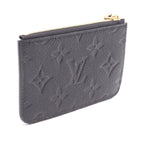 Louis Vuitton Card Case Holder Romy Monogram Empreinte Noir Leather — view 2