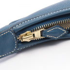 Hermes Shoulder Bag Gao Blue Leather — view 8