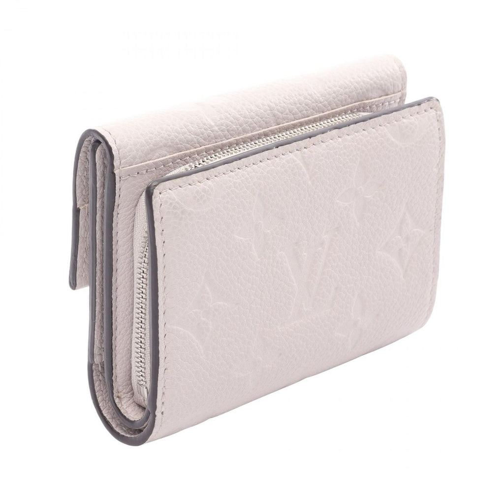 Louis Vuitton Trifold Wallet Portefeuille Metis Compact Blue Leather — view 2
