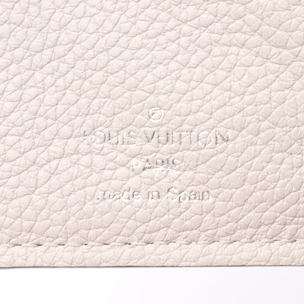 Louis Vuitton Trifold Wallet Portefeuille Metis Compact Blue Leather — view 5