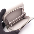 Louis Vuitton Trifold Wallet Portefeuille Metis Compact Blue Leather — view 4