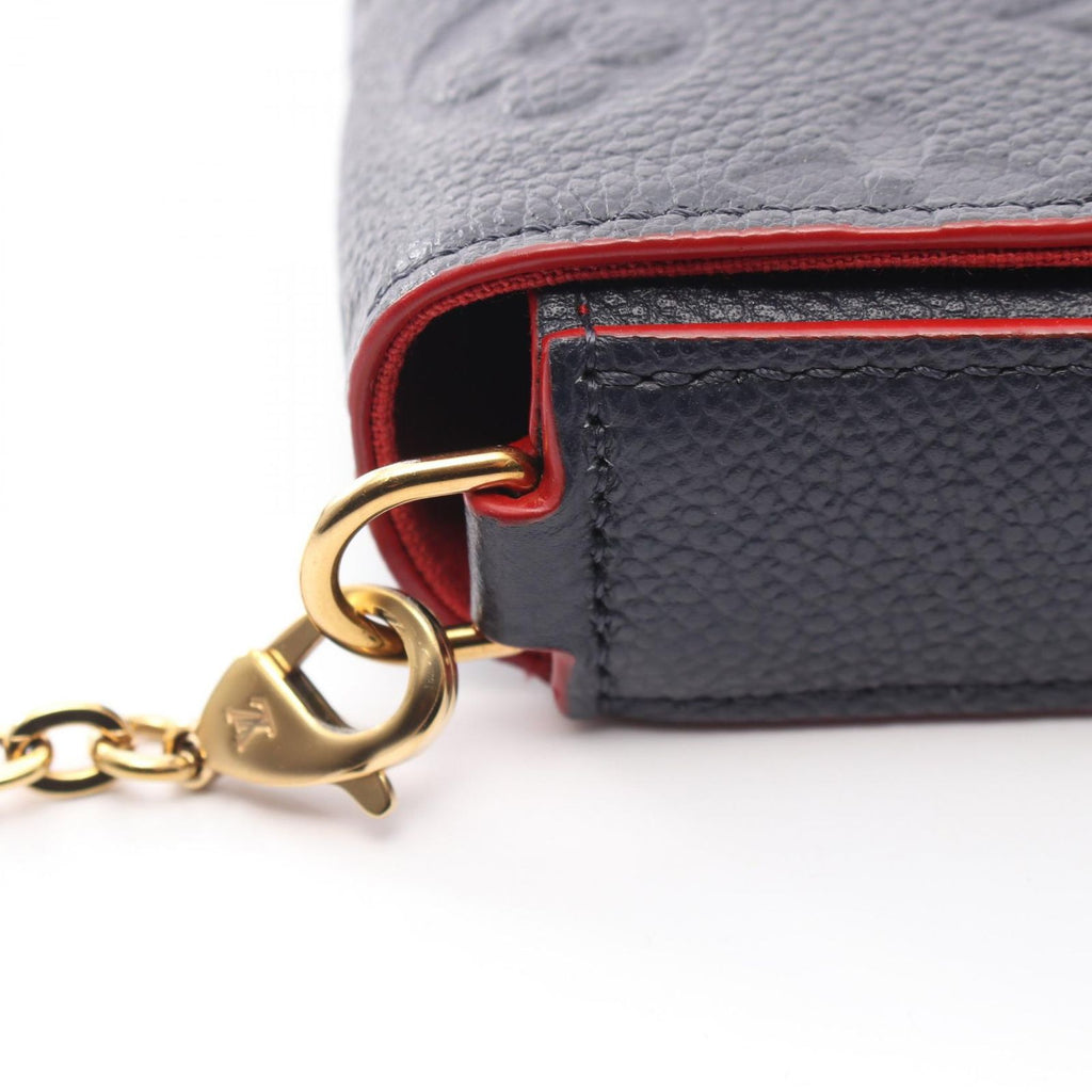 Louis Vuitton Shoulder Bag Pochette Felicie Marie Nourge Leather — view 7
