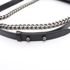 Chanel Shoulder Bag Boy Black Caviar Leather Boy Chain — view 9