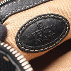 Fendi Shoulder Bag Selleria Black Leather — view 4
