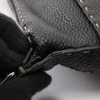 Fendi Shoulder Bag Selleria Black Leather — view 7