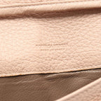 Bottega Veneta Shoulder Bag Intrecciato Pink Beige Leather — view 4