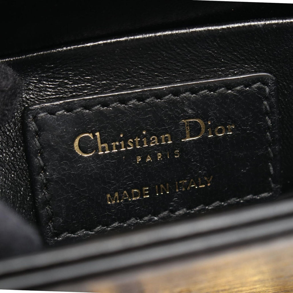 Dior Shoulder Bag 30 Montaigne Box Black Leather — view 4