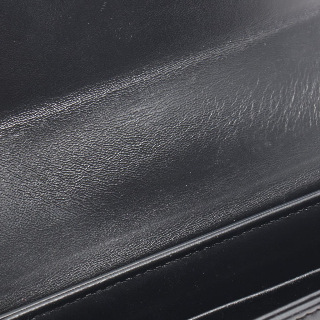 Dior Shoulder Bag 30 Montaigne Box Black Leather — view 5