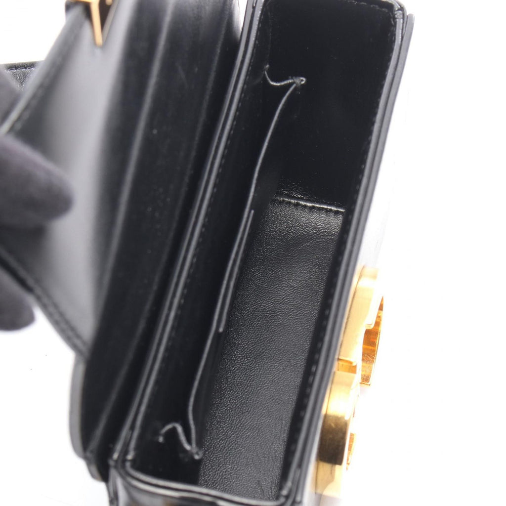 Dior Shoulder Bag 30 Montaigne Box Black Leather — view 3