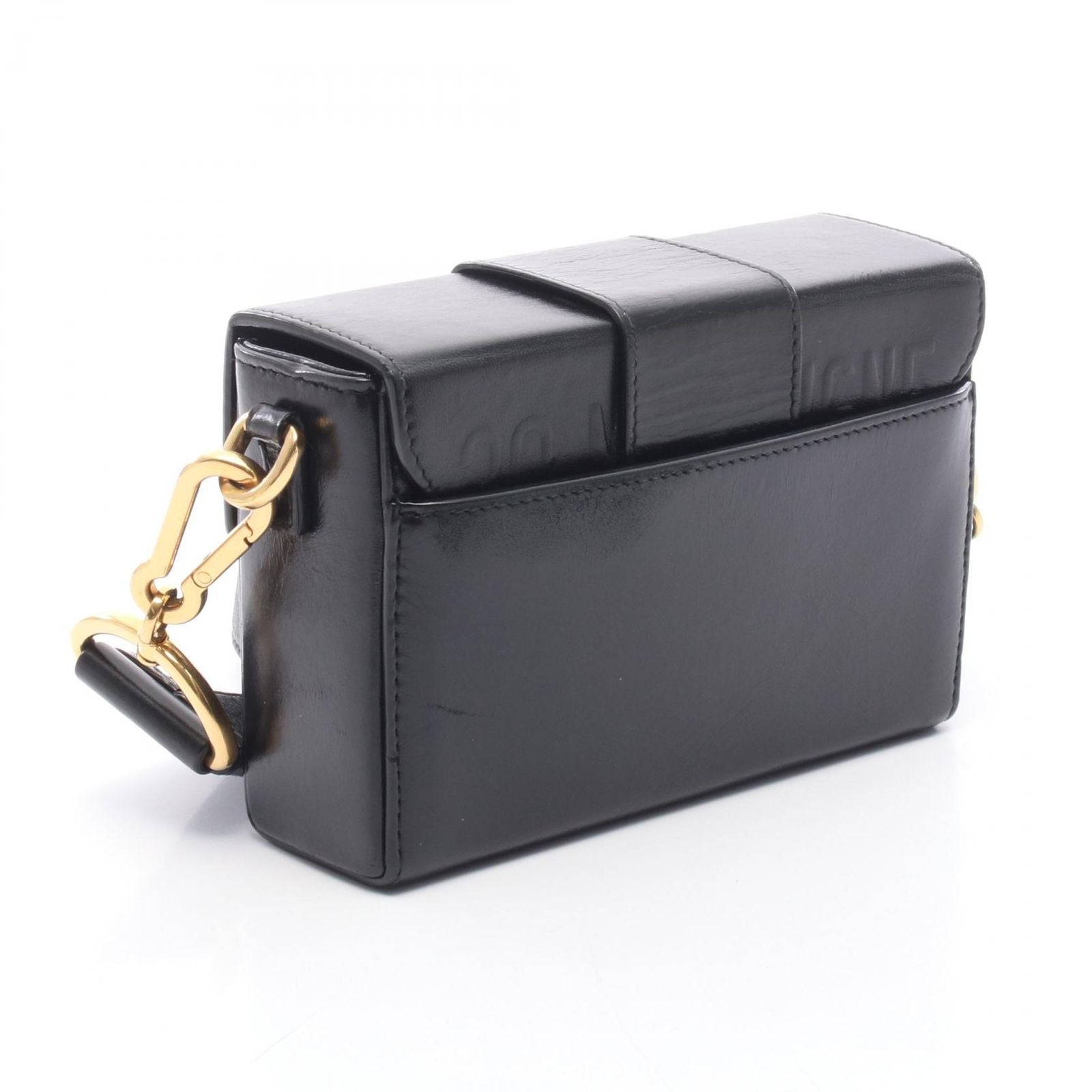 Dior Shoulder Bag 30 Montaigne Box Black Leather — view 2