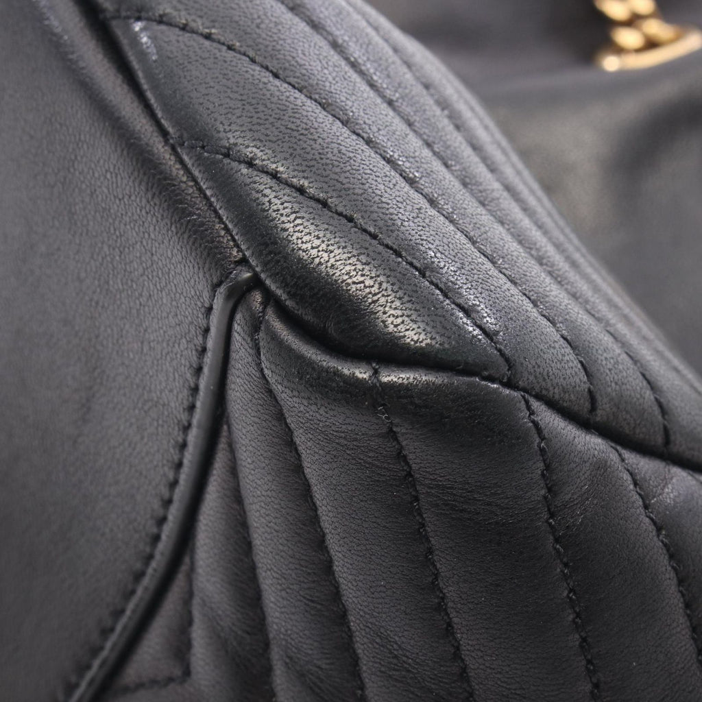 Saint Laurent Paris Shoulder Bag Joe Mini Black Leather — view 7