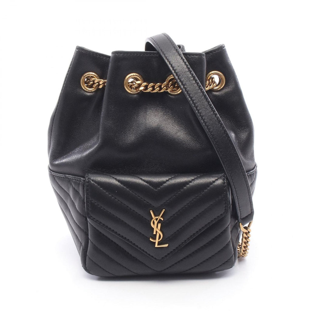 Saint Laurent Paris Shoulder Bag Joe Mini Black Leather