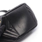 Saint Laurent Paris Shoulder Bag Joe Mini Black Leather — view 6
