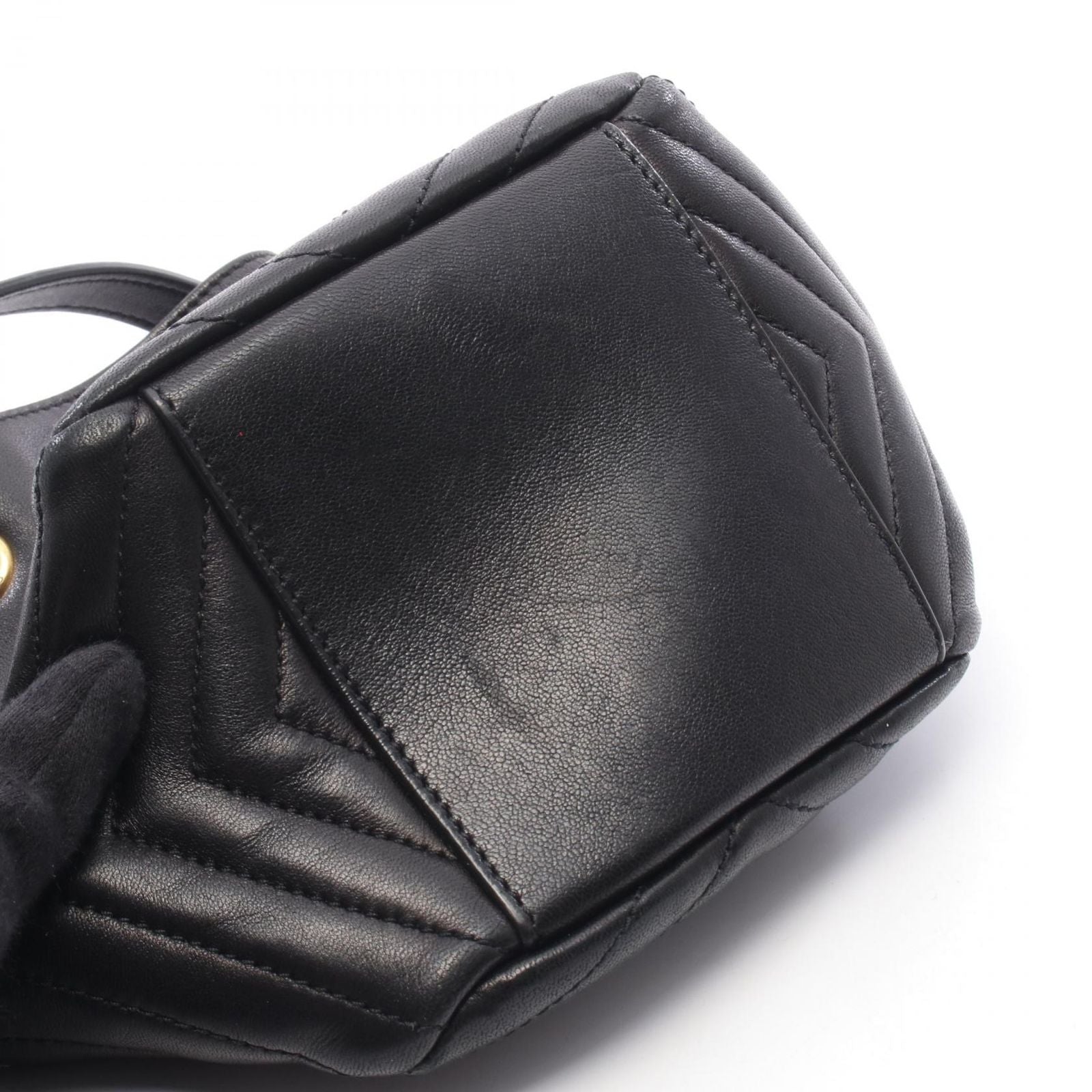 Saint Laurent Paris Shoulder Bag Joe Mini Black Leather — view 6