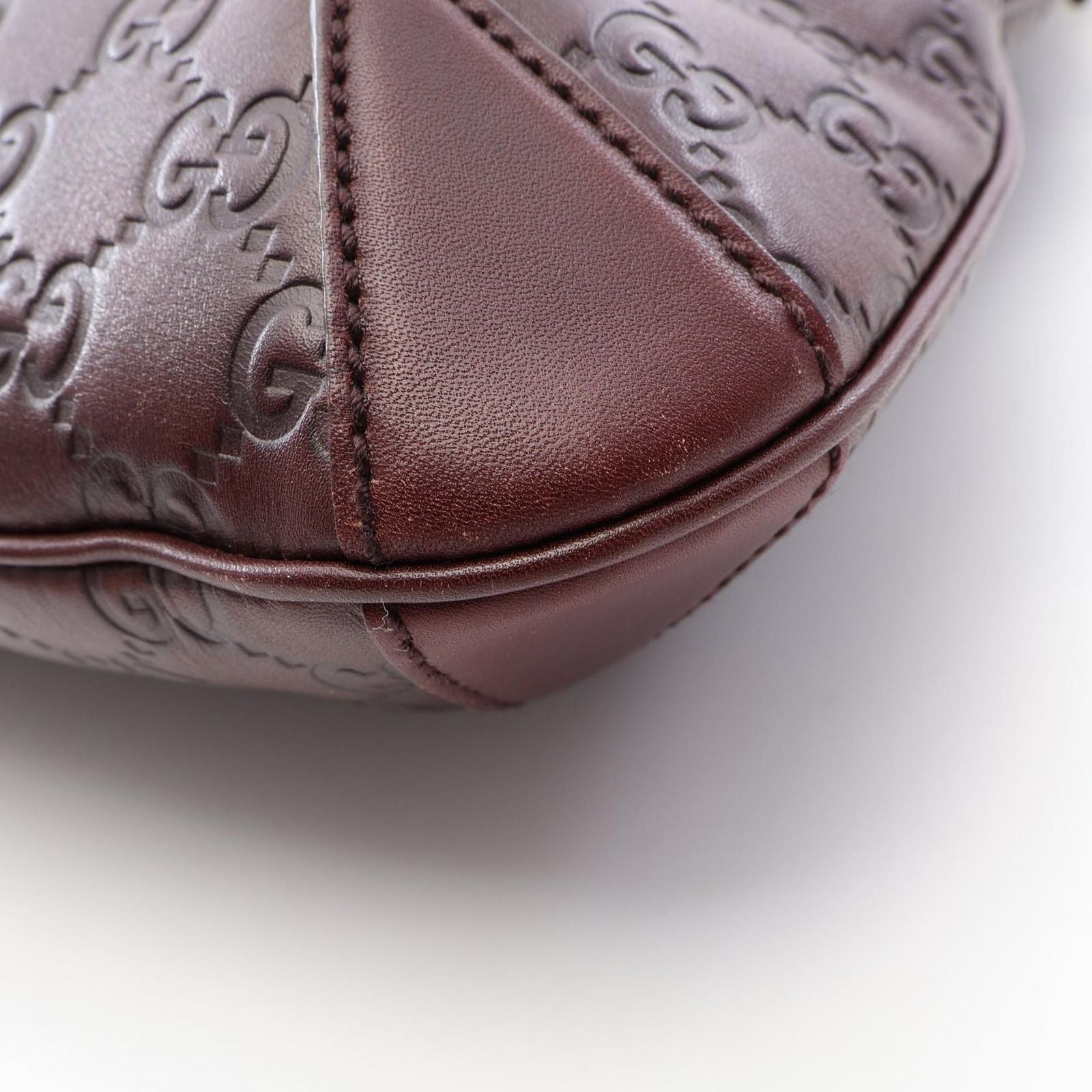 Gucci Shoulder Bag Horsebit Guccissima Brown Leather Oneshoulder — view 6