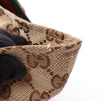 Gucci Tote GG Pattern Sherry Line Beige Canvas Leather — view 7