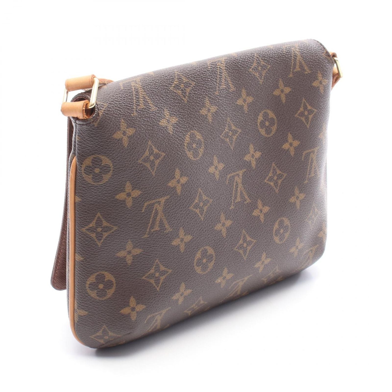 Louis Vuitton Shoulder Bag Musette Tango Long Strap Canvas Leather — view 2
