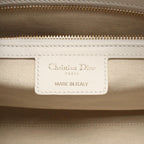 Dior Vibe Bowling Bag 2-Way White Black Leather — view 4