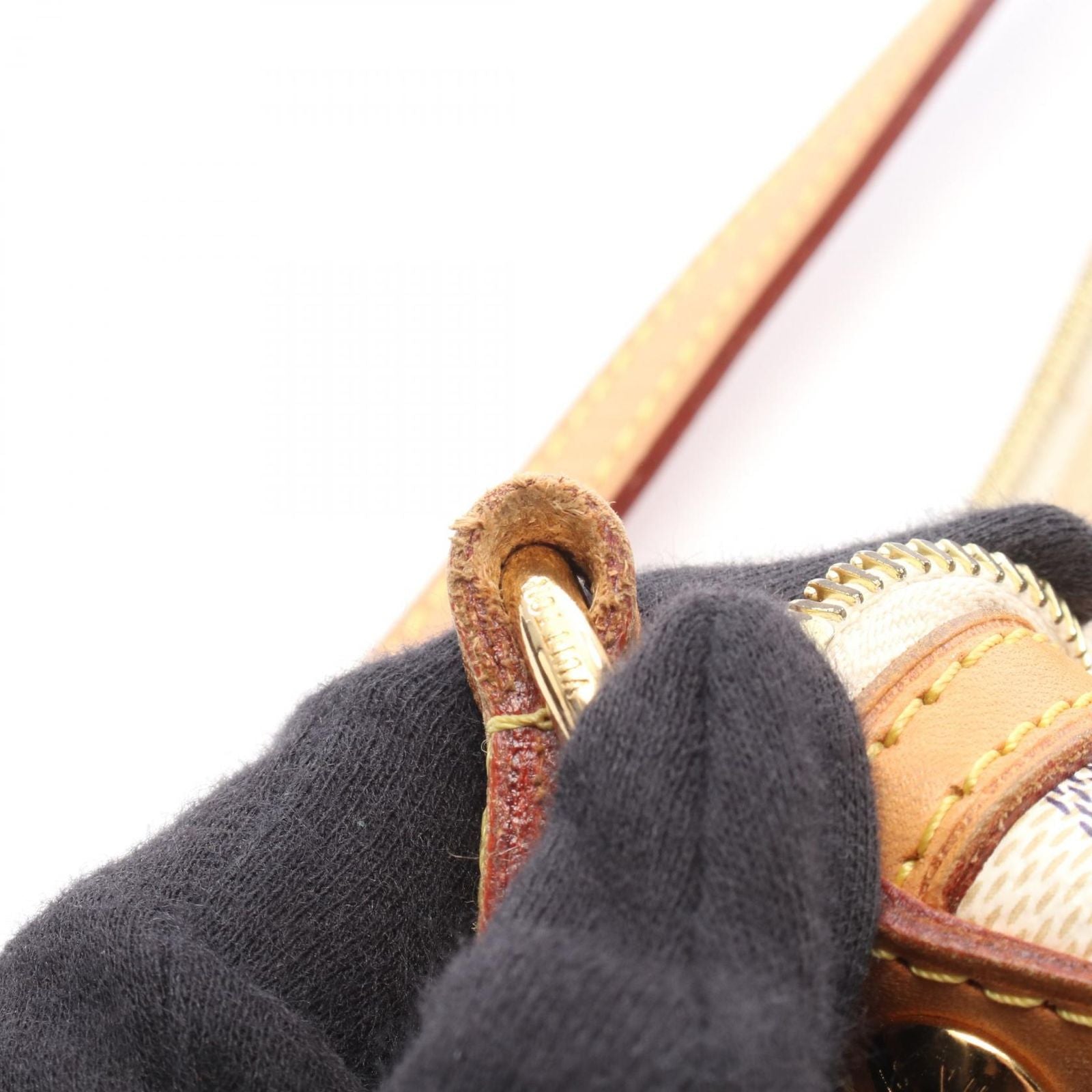 Louis Vuitton Shoulder Bag Syracuse PM Canvas Leather — view 6