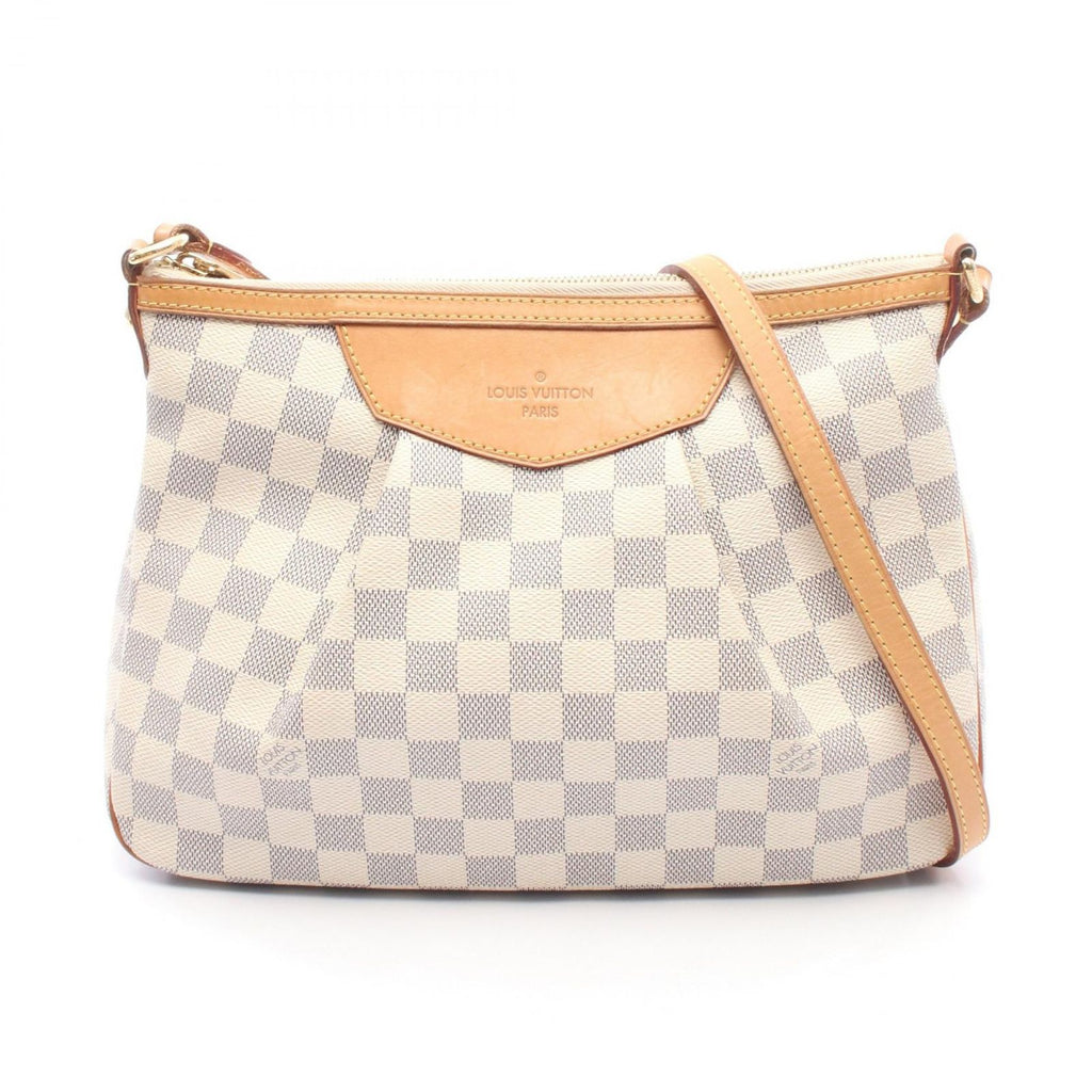 Louis Vuitton Shoulder Bag Syracuse PM Canvas Leather