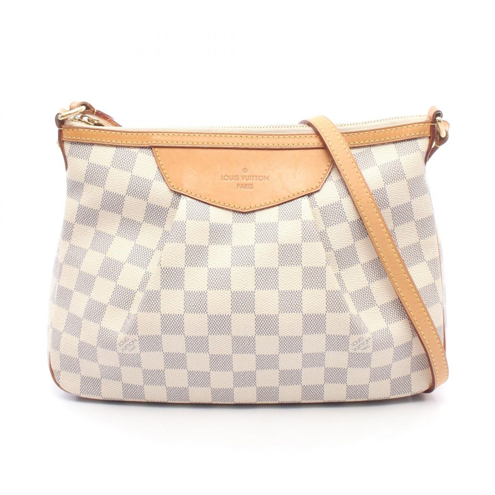 Louis Vuitton Shoulder Bag Syracuse PM Canvas Leather