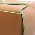 Bottega Veneta Tote Arco Maxi Intrecciato Brown Green Leather Small — view 7