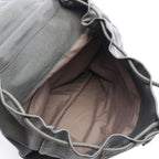 Bottega Veneta Backpack Intrecciato Gray Blue Leather — view 3