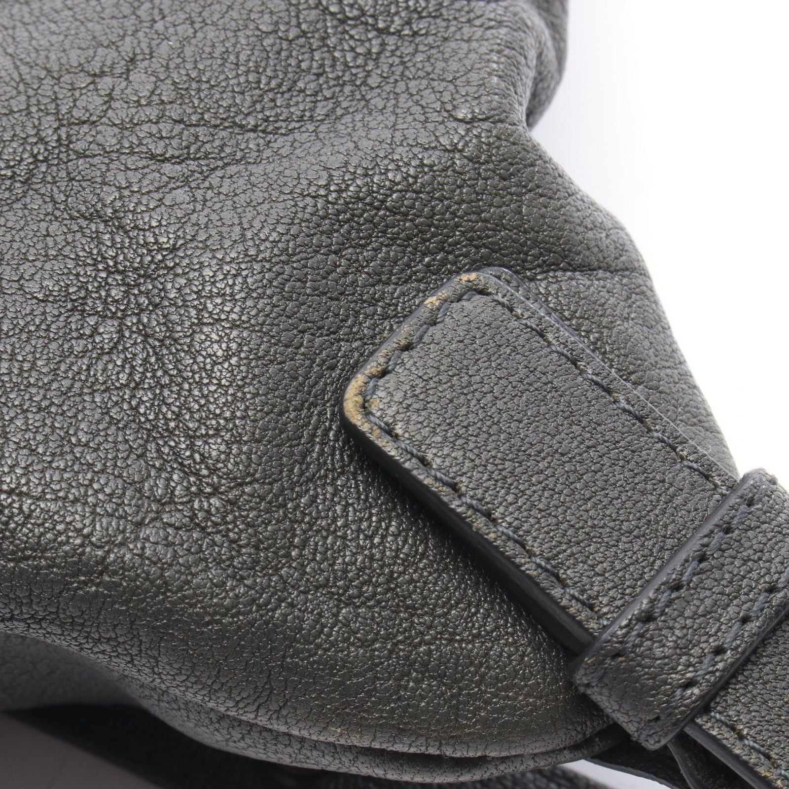 Bottega Veneta Backpack Intrecciato Gray Blue Leather — view 5