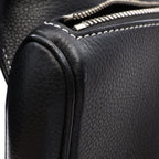 Dior Waist Bag Saddle Black Leather — view 7