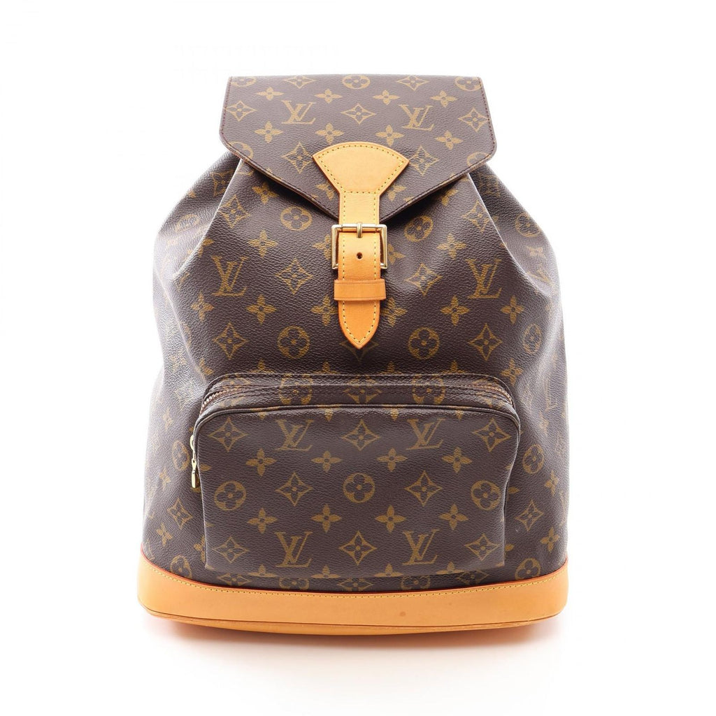 Louis Vuitton Backpack Montsouris GM Canvas Leather