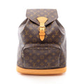 Louis Vuitton Backpack Montsouris GM Canvas Leather