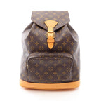 Louis Vuitton Backpack Montsouris GM Canvas Leather