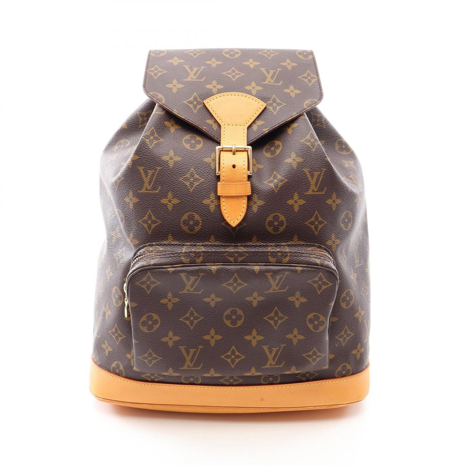 Louis Vuitton Backpack Montsouris GM Canvas Leather