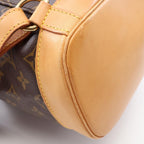 Louis Vuitton Backpack Montsouris GM Canvas Leather — view 8