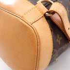 Louis Vuitton Backpack Montsouris GM Canvas Leather — view 7