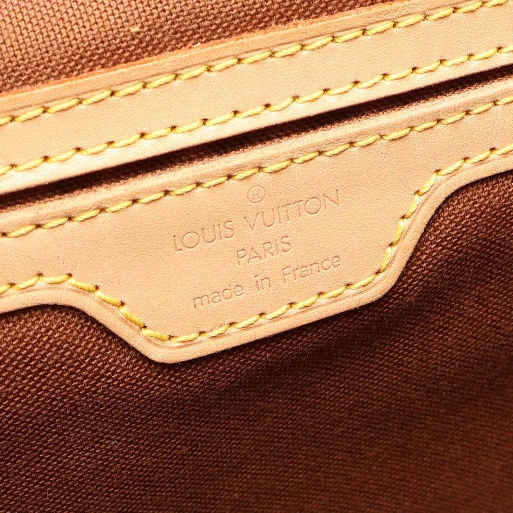 Louis Vuitton Backpack Montsouris GM Canvas Leather — view 4