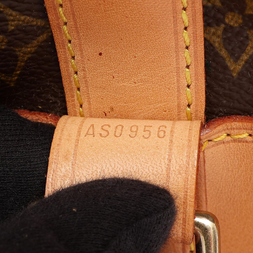 Louis Vuitton Shoulder Bag Randonnee GM Canvas Leather — view 5