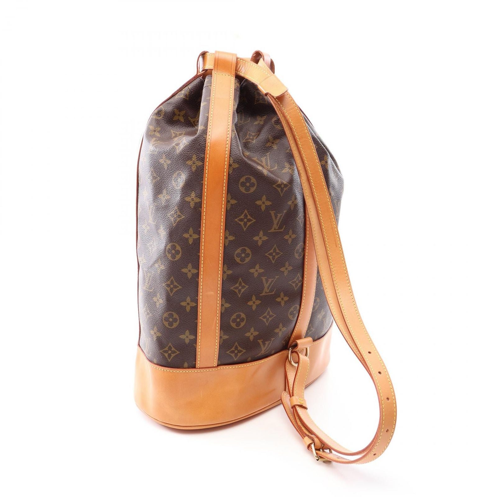 Louis Vuitton Shoulder Bag Randonnee GM Canvas Leather — view 2
