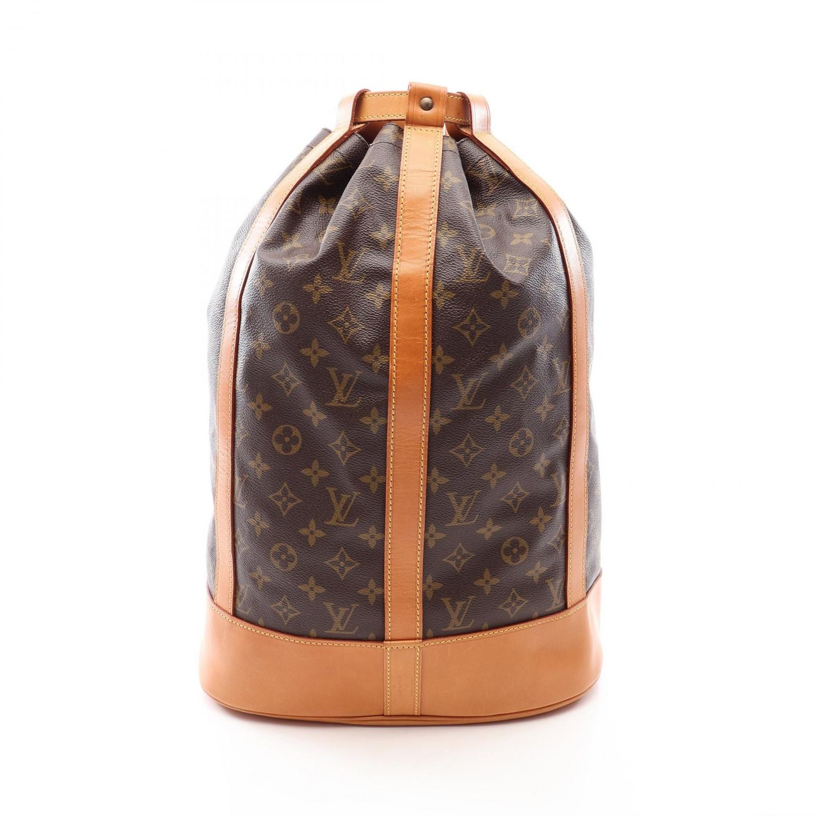 Louis Vuitton Shoulder Bag Randonnee GM Canvas Leather