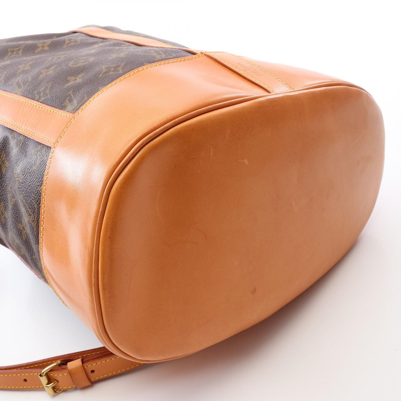 Louis Vuitton Shoulder Bag Randonnee GM Canvas Leather — view 9